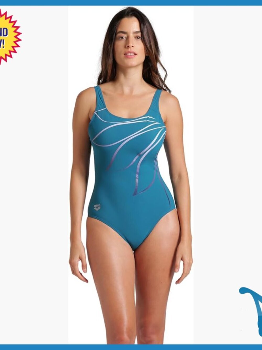 C-Cup Shaping Swimsuit Tummy Control One Piece Power Mesh - Picture 1 of 6